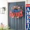 Glitzhome® 24" Patriotic God Bless America Wall Décor